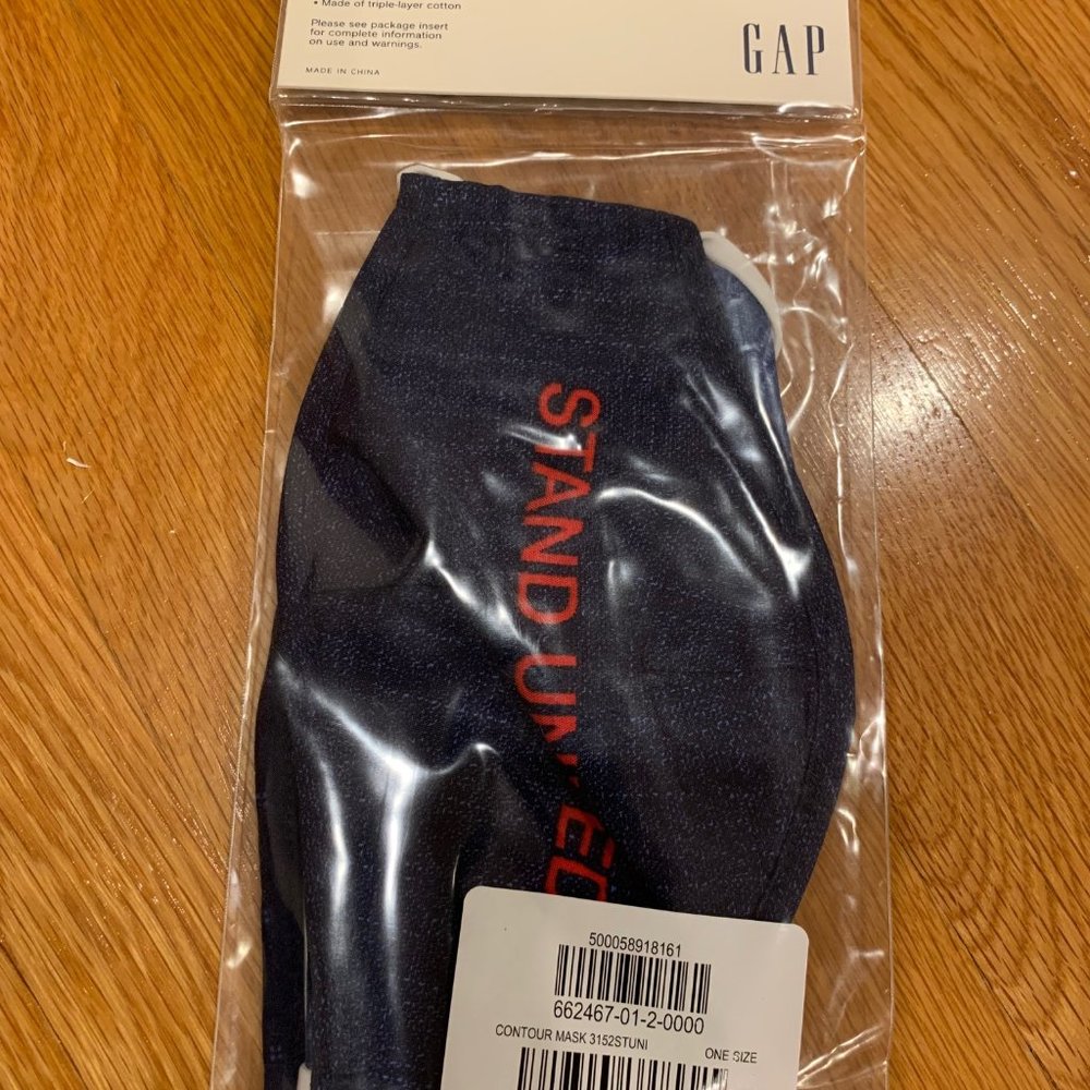 Gap Adult Contour Mask Filter Pocket 3-Pack NEW